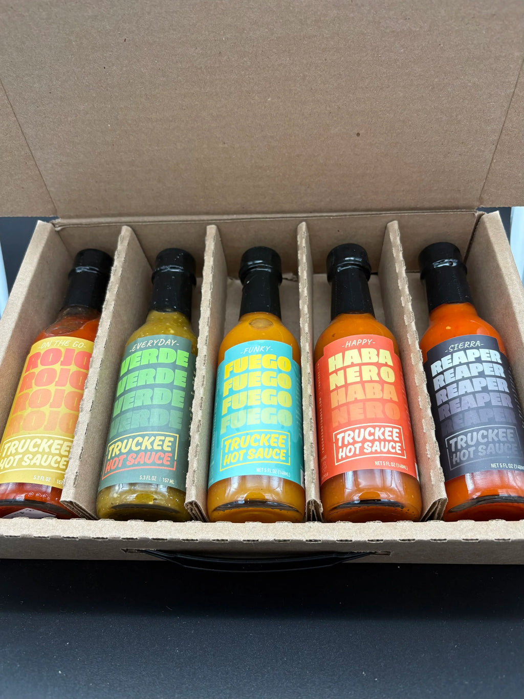 "The Bigger Box" - Truckee Hot Sauce 5 Pack