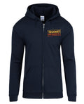 THS - Zip Up Sweatshirt (Embroidered Logo/Navy Blue)
