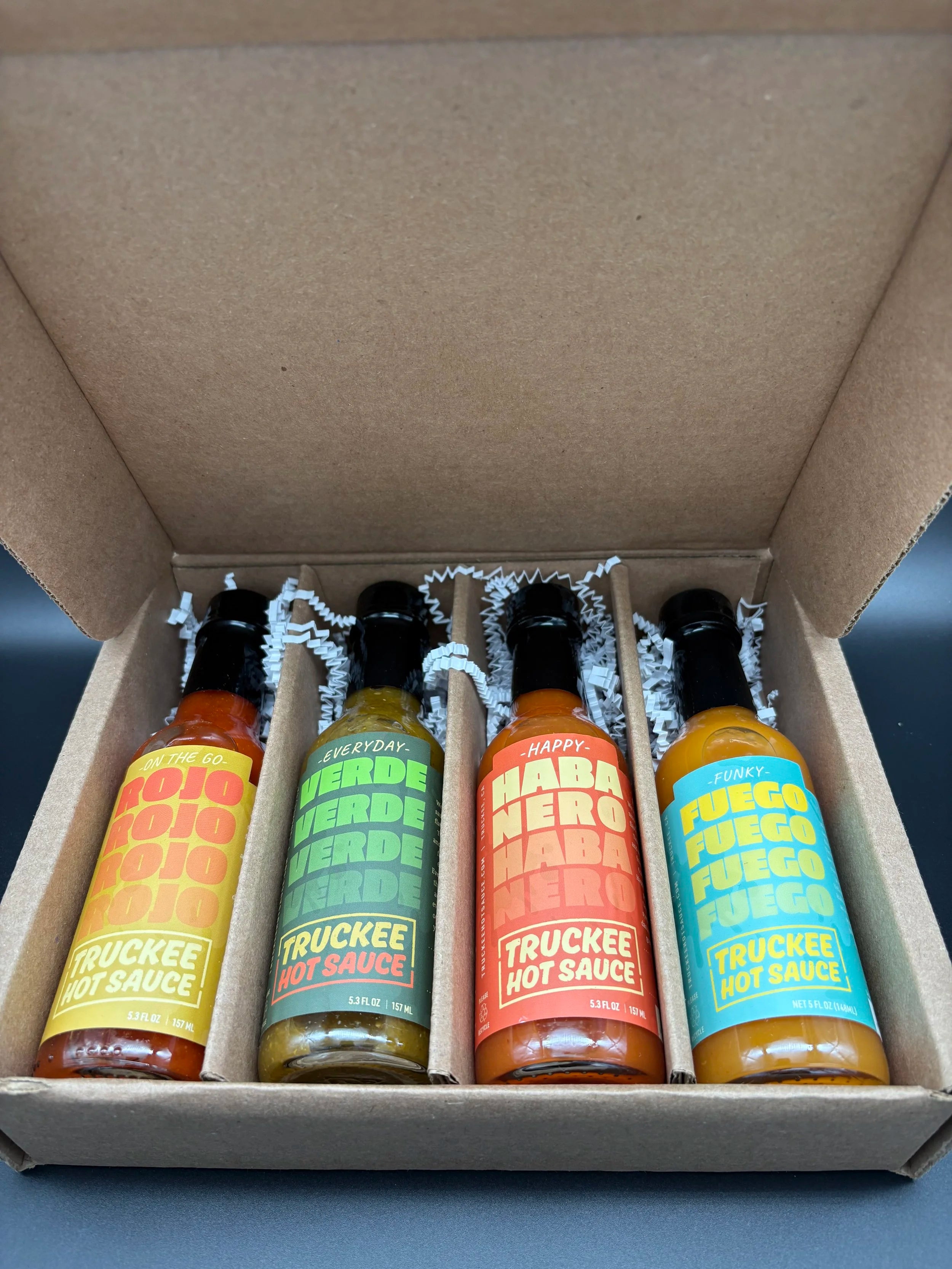 "The Big Box" - Truckee Hot Sauce 4 Pack